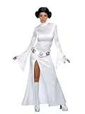 Rubie's Prinzessin Leia - Star Wars Kostüm - M, Grau, Weiss