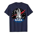 NASA Space Shuttle Take Off With Logo Premium T-Shirt