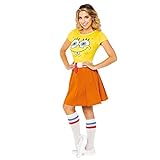 Amscan - Erwachsenenkostüm Spongebob Schwammkopf, Kleid und Socken,...