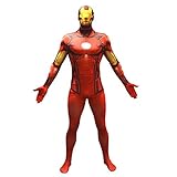 Morphsuits Offizielles Iron Man Basic Kostüm, Marvel Ganzkörperanzug...