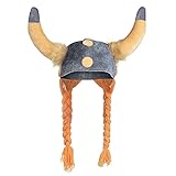 Boland 01296 - Galloper helmet, fabric hat, Viking, warrior, soft...