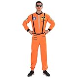 EraSpooky Herren Astronaut Raumfahrer Kostüm Faschingskostüme...