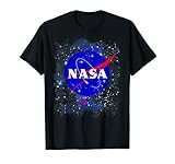 NASA Official Logo In The Stars Graphic, Kurzarm, T-Shirt