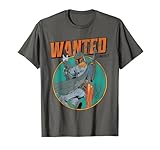 Star Wars Boba Fett Wanted Distressed Mandalorian T-Shirt