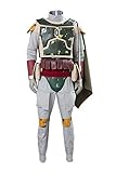 Kopfgeldjäger Boba Fett Uniform Star Wars Cosplay Halloween Karnval...