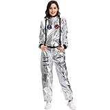 Oismys Astronauten Kostüme Spaceman Cosplay Kleidung Party Jumpsuits...