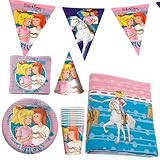 Party Factory `Bibi & Tina´ XXL-Set, 10 Becher, 10 Teller, 20...