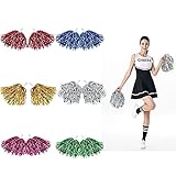 FIGFYOU 12 Stücke Cheerleading Pompons Cheerleading Pom Poms aus...